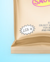 Matte Metallic Package Mockup