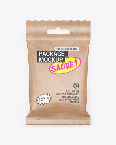 Kraft Package Mockup - Realistic mockup