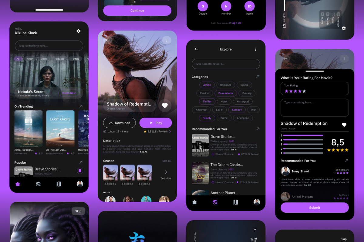 Vividoge - Movie Streaming Mobile App Vividoge - Movie Streaming Mobile App