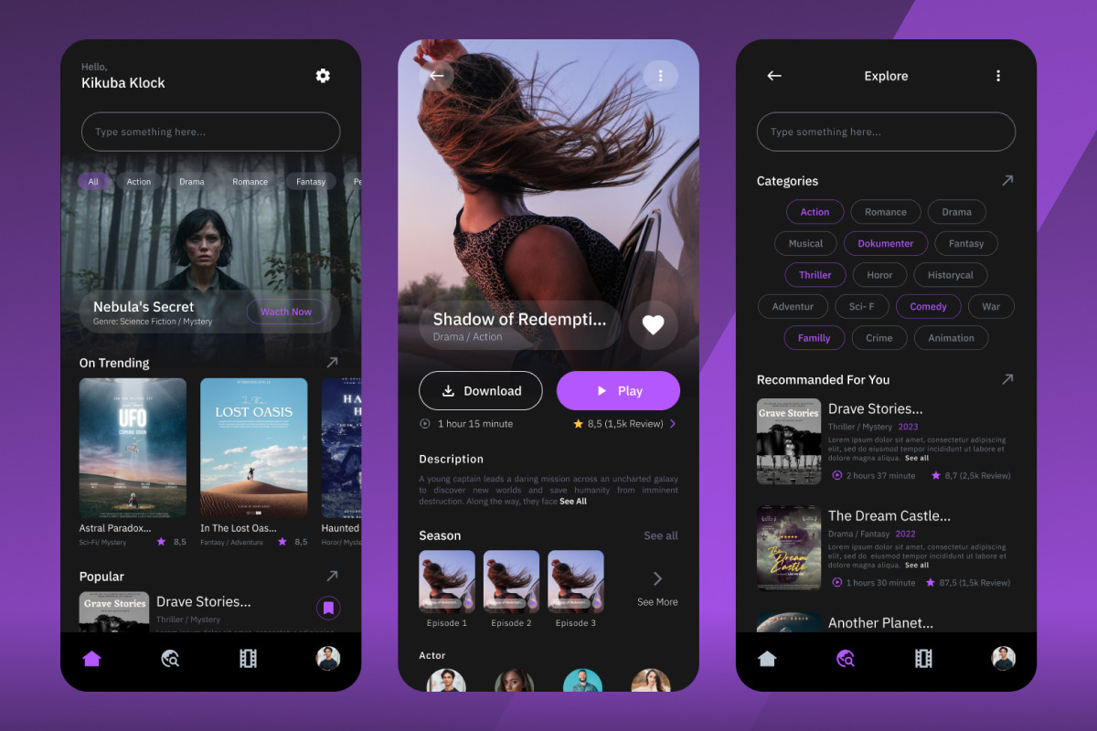 Vividoge - Movie Streaming Mobile App Vividoge - Movie Streaming Mobile App