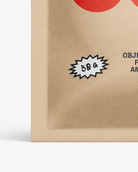 Kraft Sachet Mockup