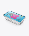 Aluminium Foil Tray Container Mockup