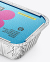 Aluminium Foil Tray Container Mockup