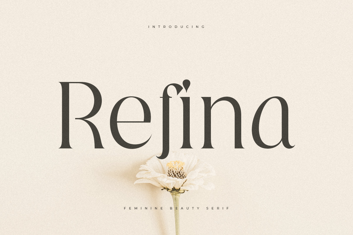 Refina – Feminine Beauty Serif Refina – Feminine Beauty Serif