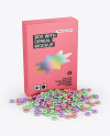 Box With Cereal Mockup