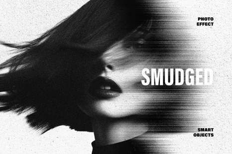 Smudged Duotone Photo Effect - Displacement