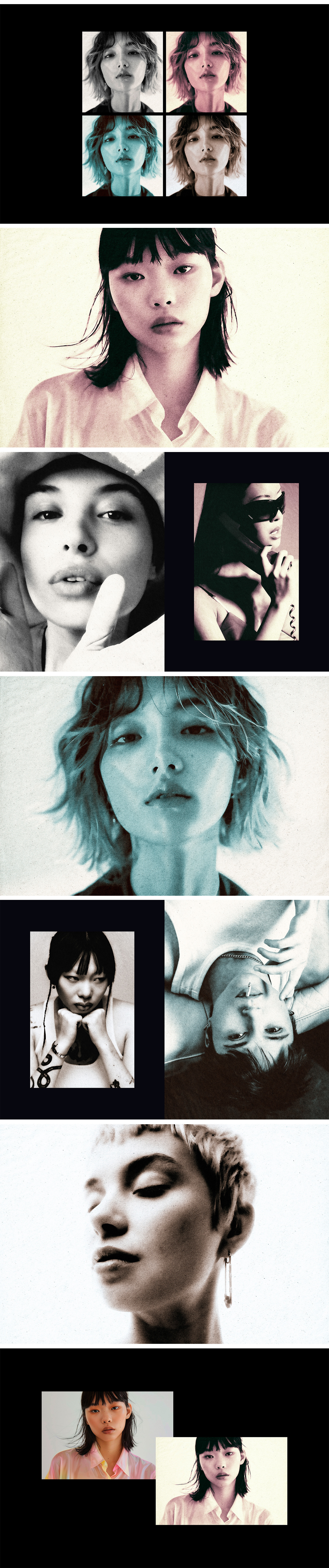 Retro Grunge Duotone Photo Effect Retro Grunge Duotone Photo Effect