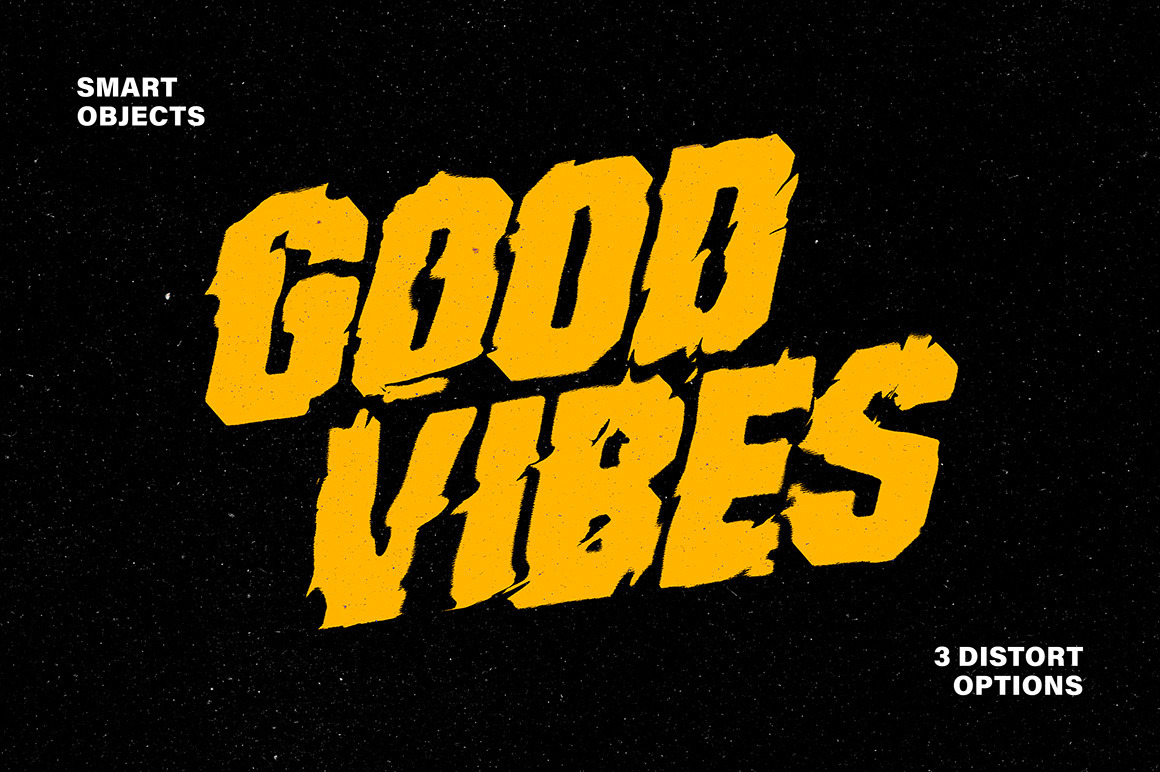 Grunge Distort Text & Logo Effect Grunge Distort Text & Logo Effect