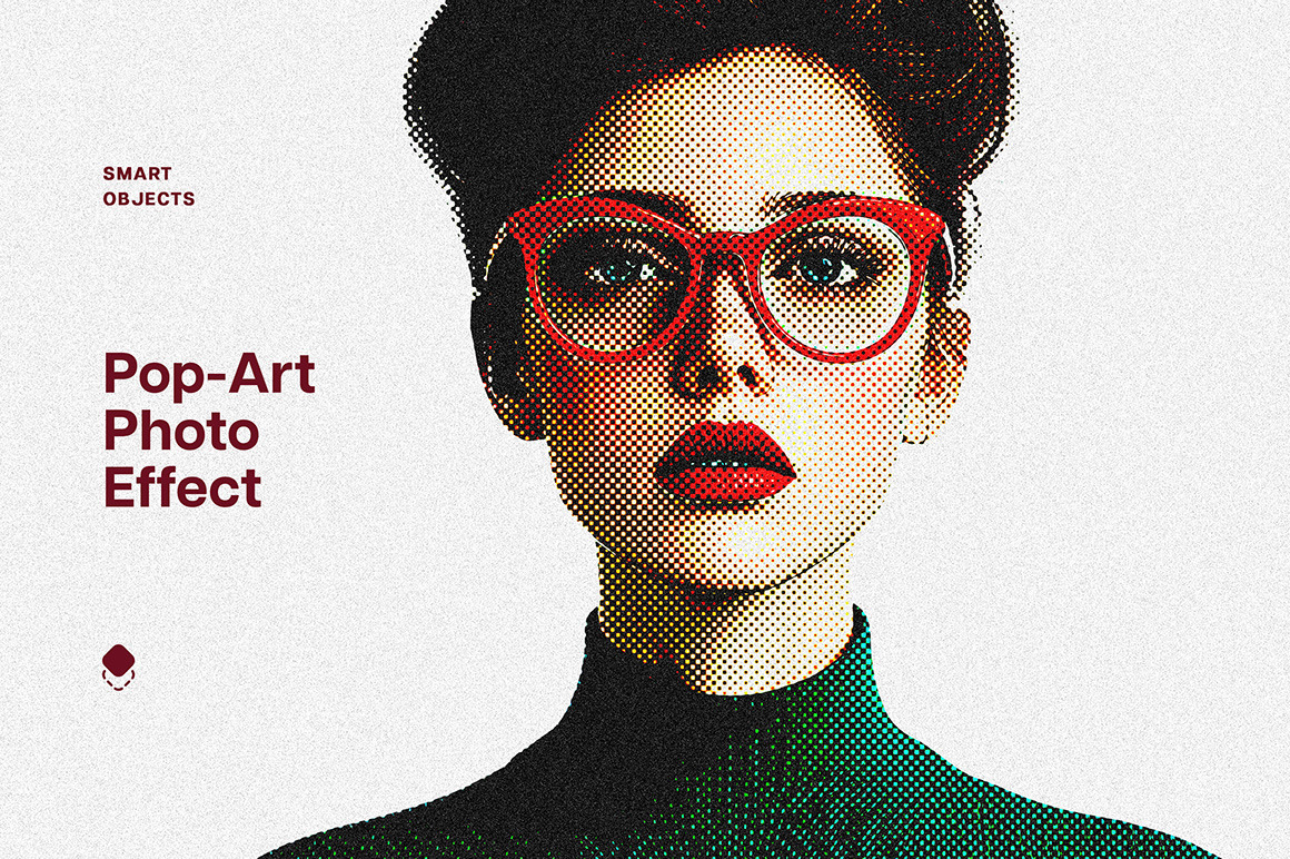 Dotted Pop Art Photo Effect Dotted Pop Art Photo Effect