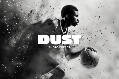 Dust Powder Photo Effect - Dust