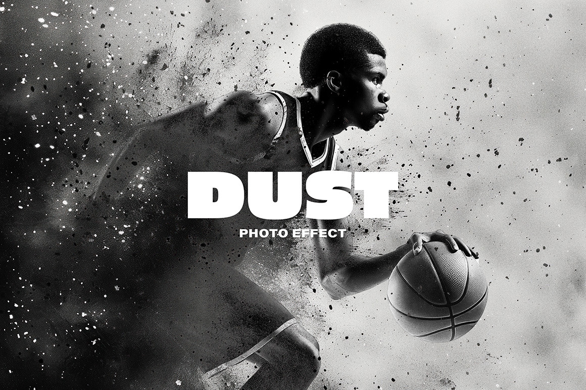 Dust Powder Photo Effect Dust Powder Photo Effect