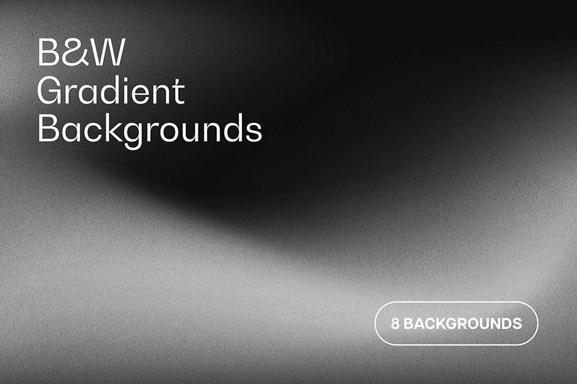 B&W Gradient Backgrounds B&W Gradient Backgrounds