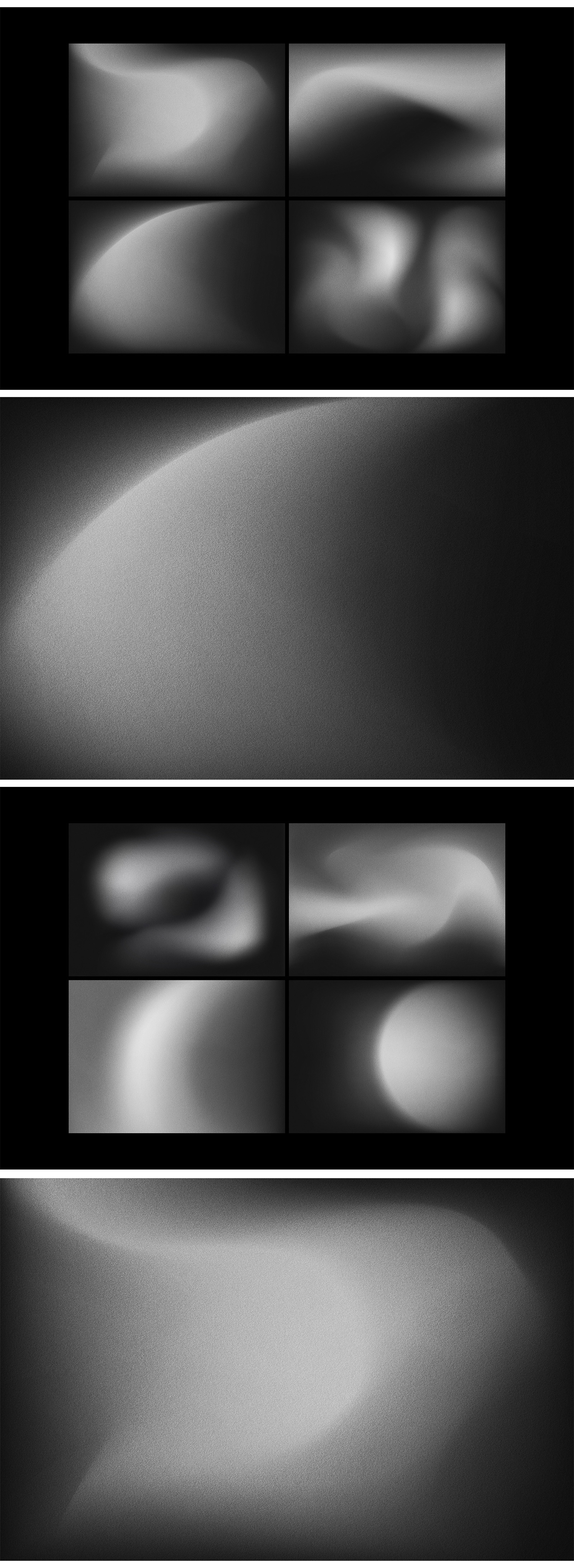 B&W Gradient Backgrounds B&W Gradient Backgrounds