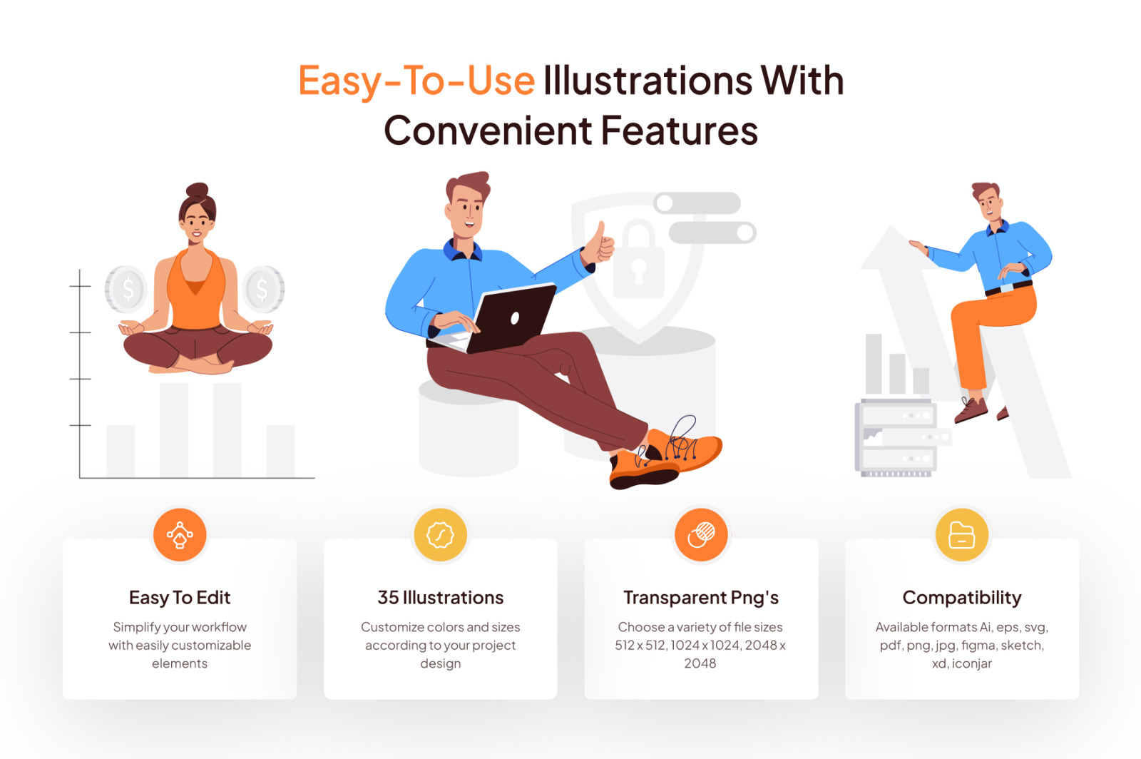 Data Vector Illustration Set Data Vector Illustration Set