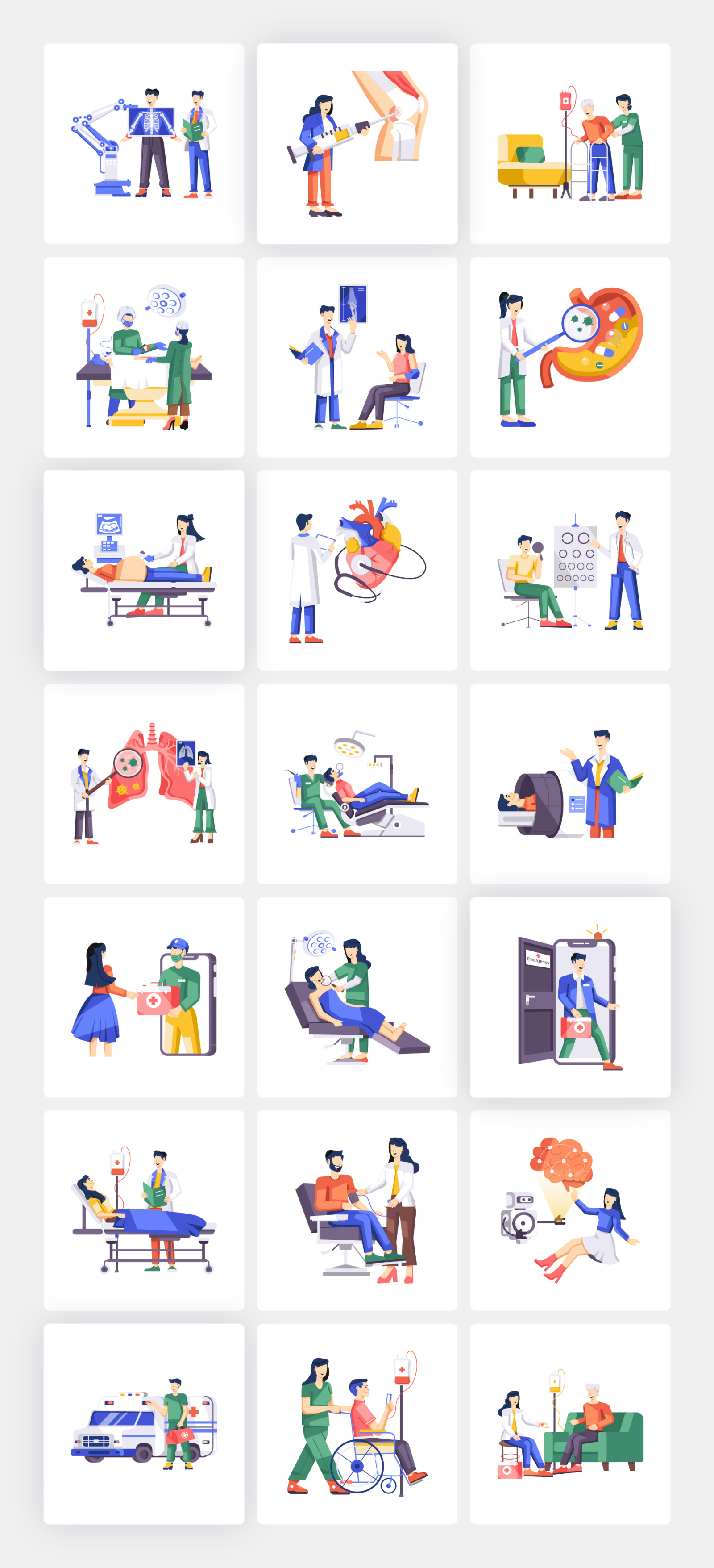 Medical Vector Illustrations