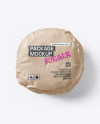 Wrapped Burger Mockup