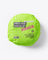 Wrapped Burger Mockup
