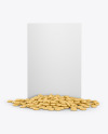 Box With Cereal Mockup