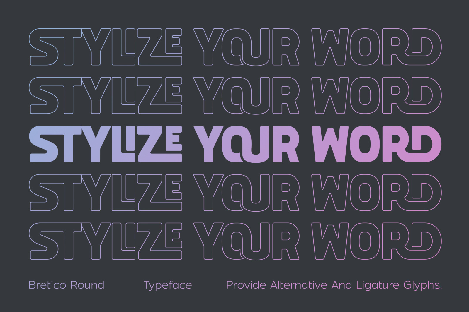 Bretico Round - Display Font Bretico Round - Display Font