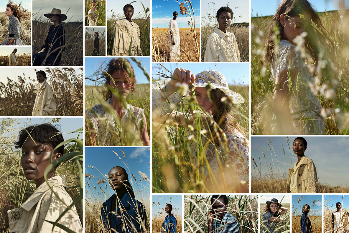 Models in field - 100 images Models in field - 100 images