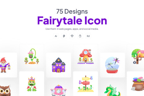 Animated Fairytale Icons - Design