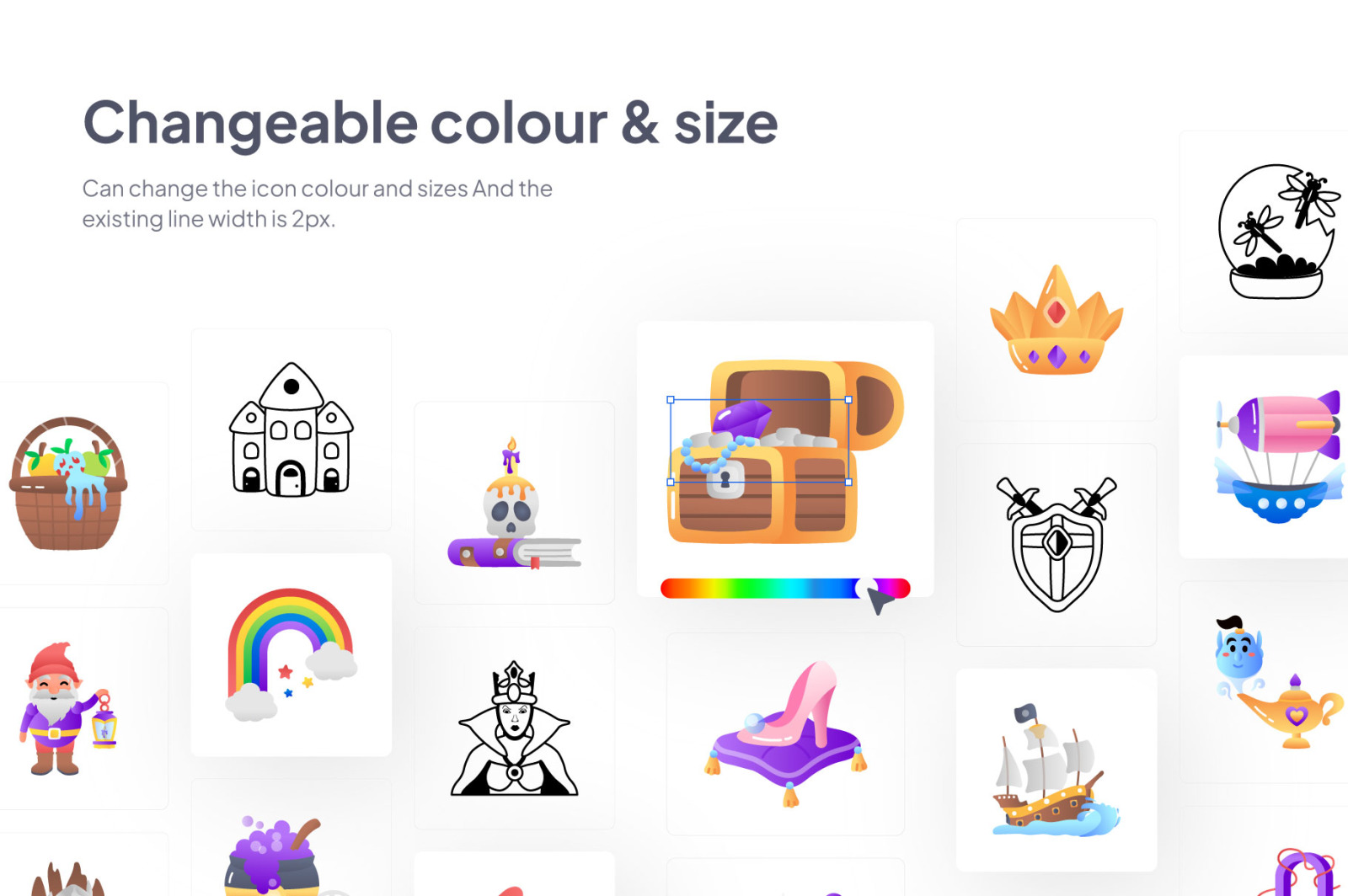 Animated Fairytale Icons