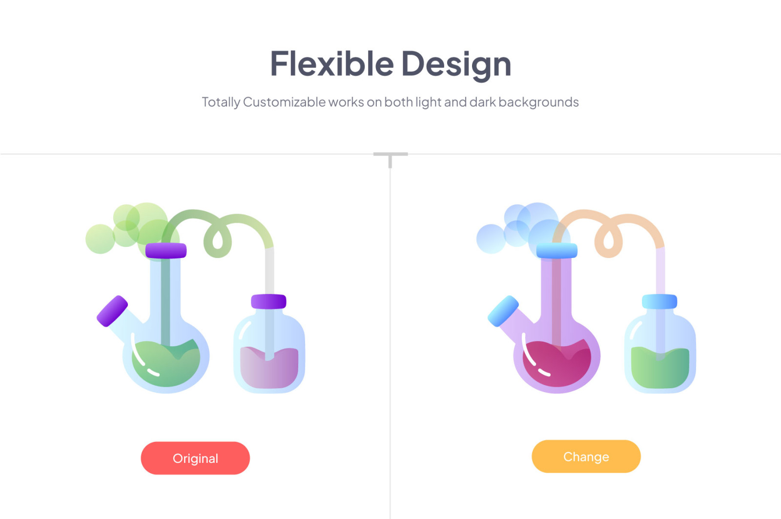 Medical Lab and Test Icon Set