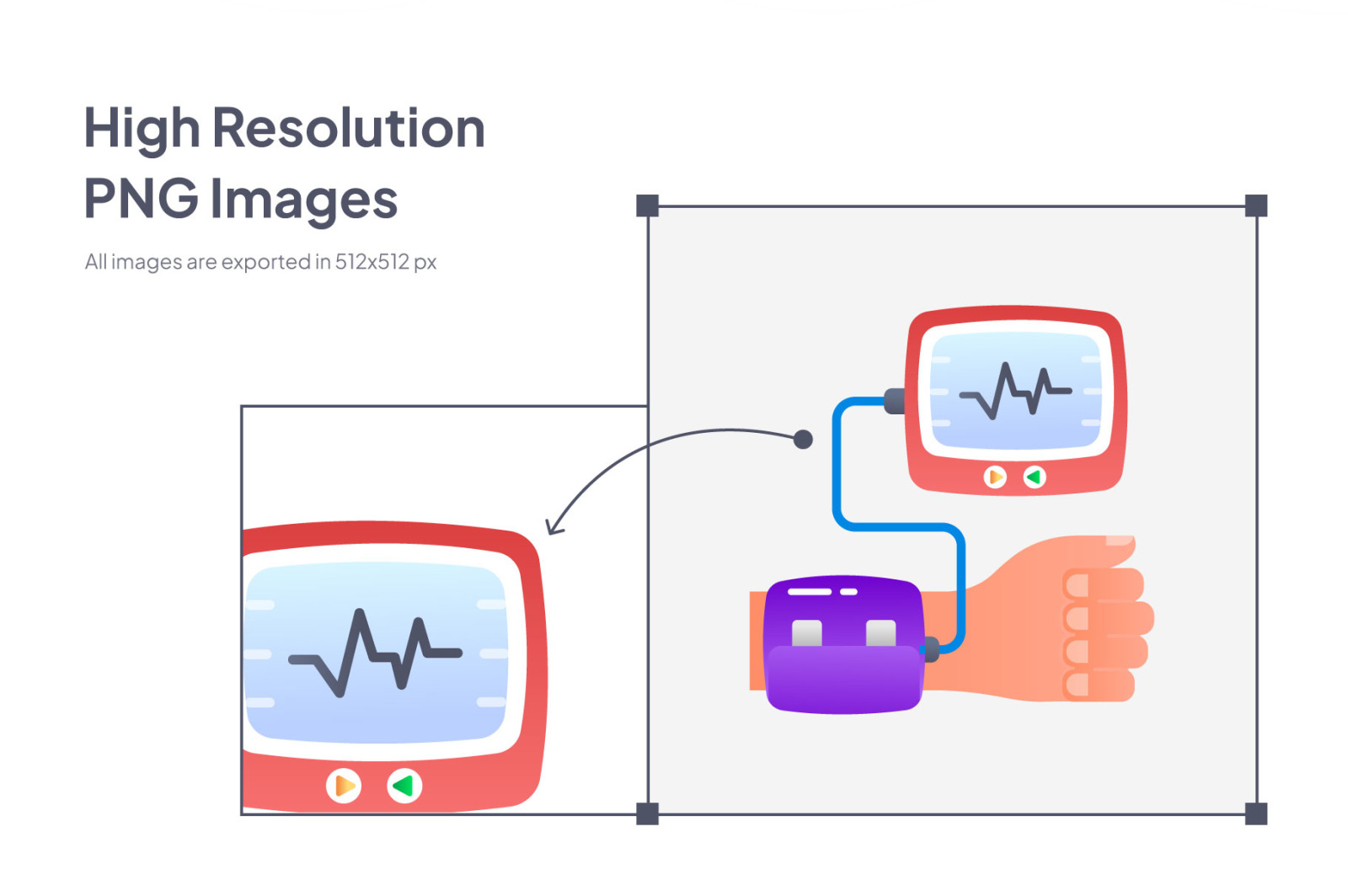 Medical Lab and Test Icon Set