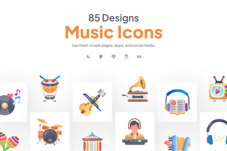 Animated Music Icons - Design