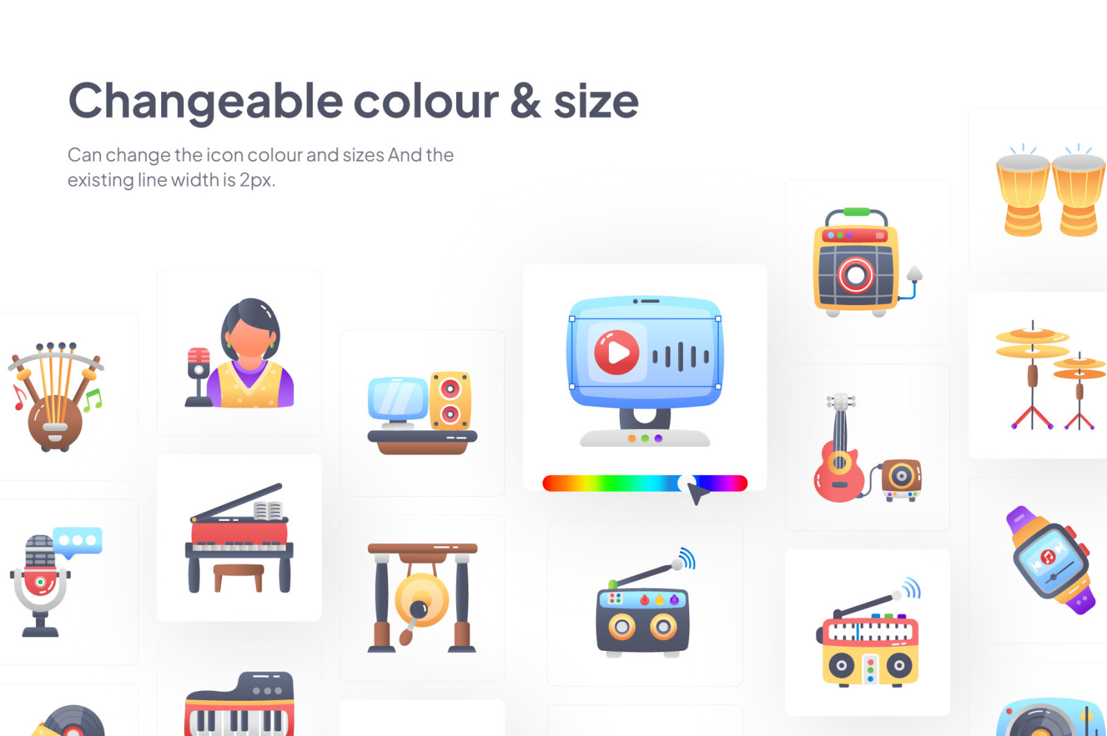 Animated Music Icons