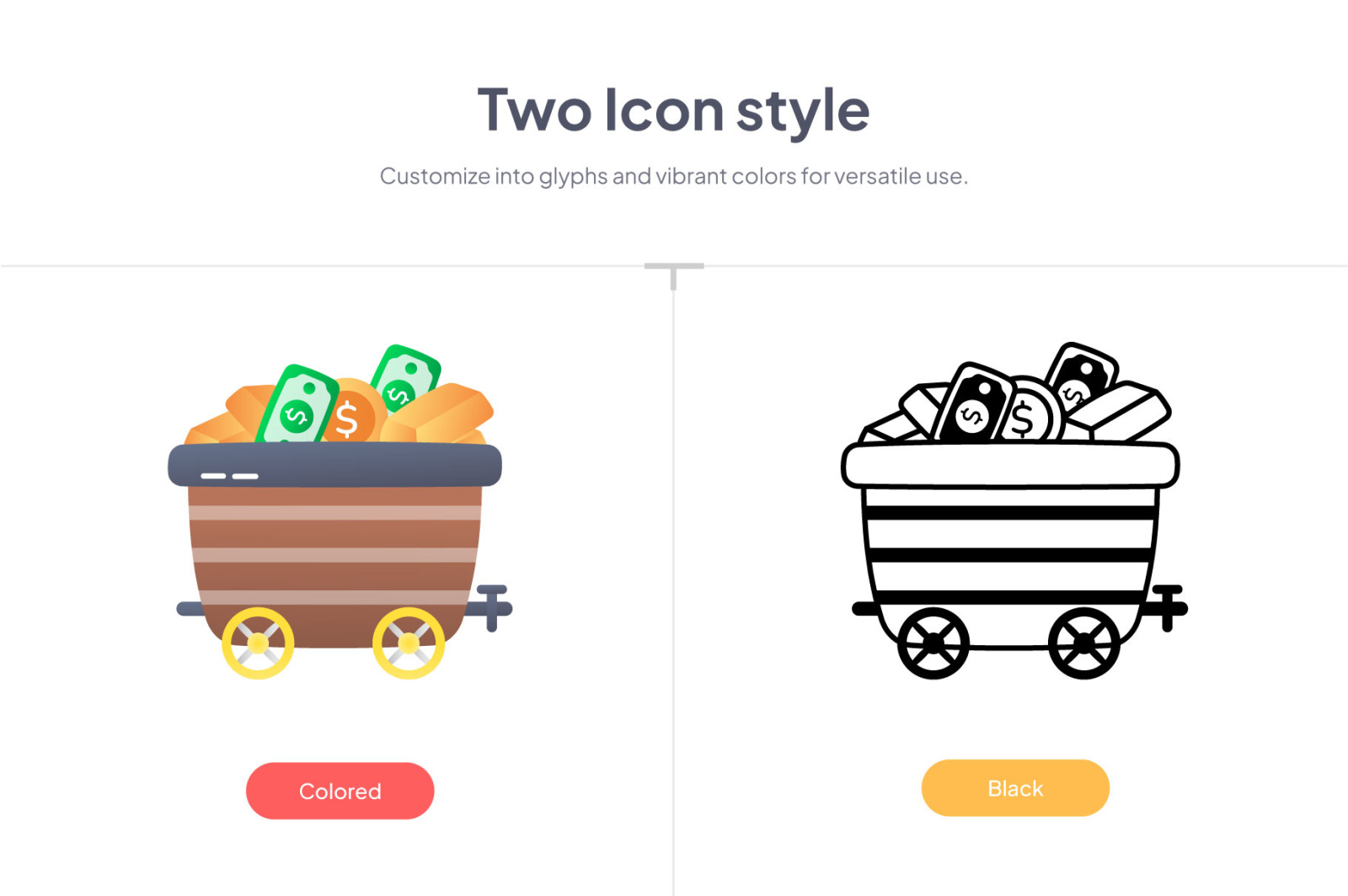 Money and Finance Icon Set Money and Finance Icon Set