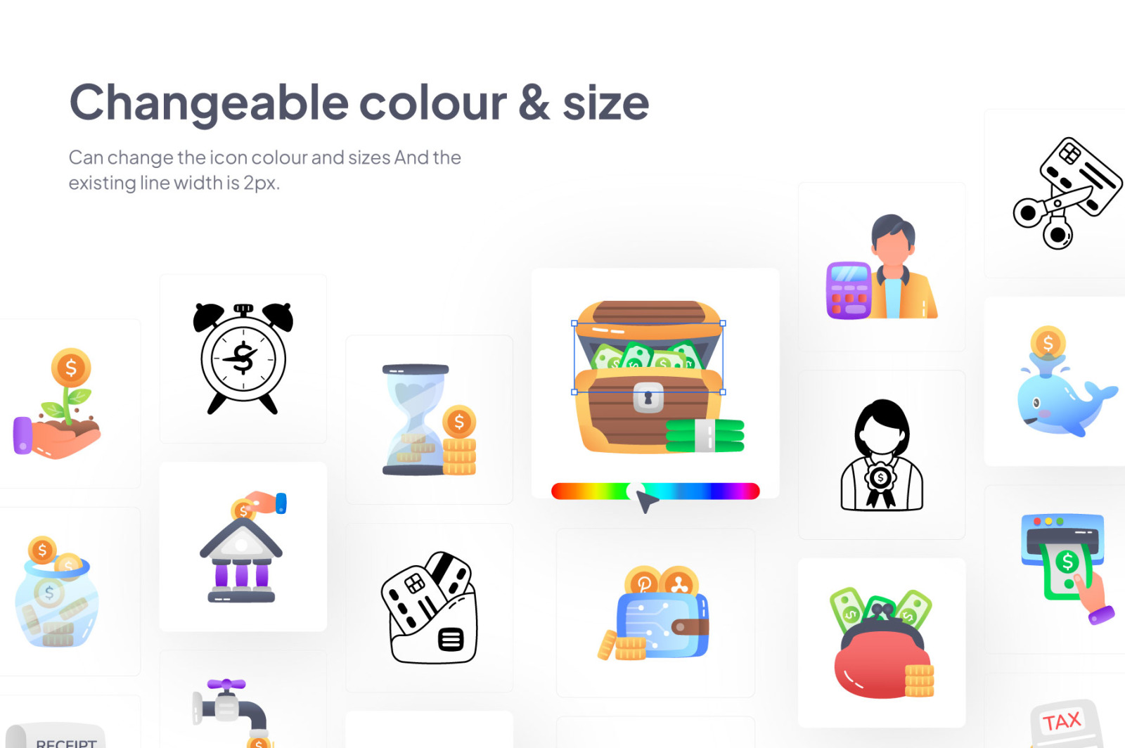 Money and Finance Icon Set Money and Finance Icon Set