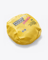 Wrapped Burger Mockup