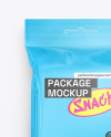 Glossy Snack Package Mockup