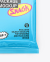 Glossy Snack Package Mockup