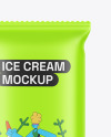 Matte Flow Pack W/ Ice Cream Mockup