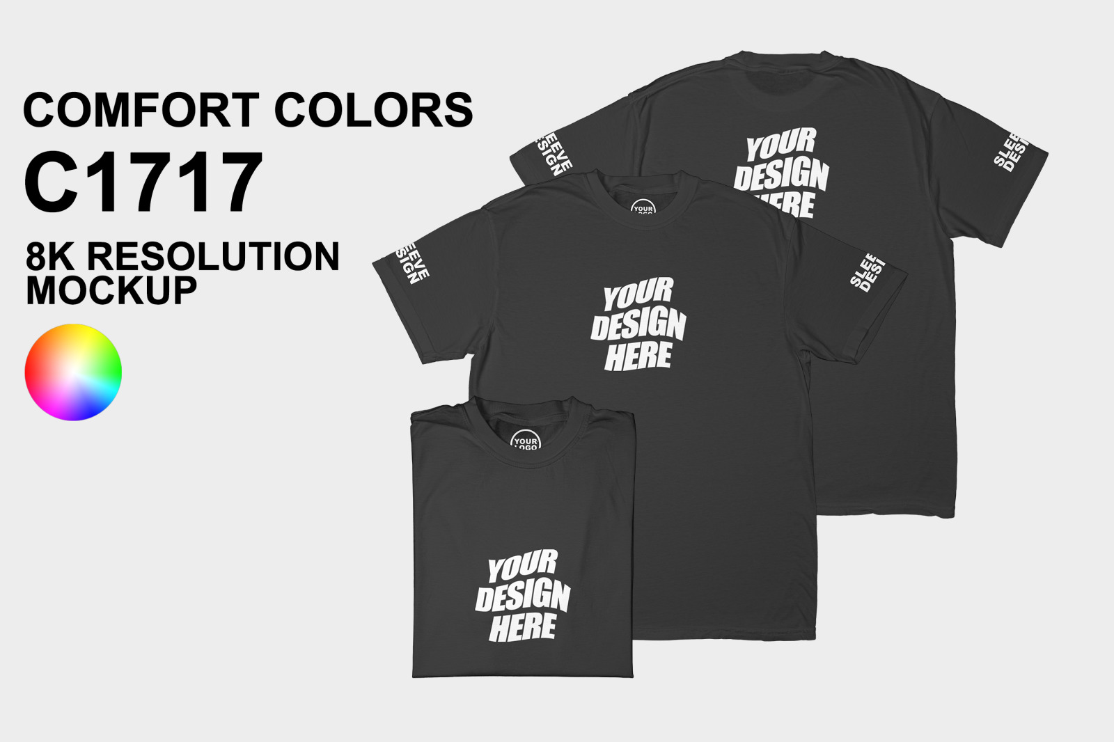 Comfort Colors C1717 Tshirt Mockup Comfort Colors C1717 Tshirt Mockup