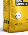 Matte Stand-Up Bag Mockup