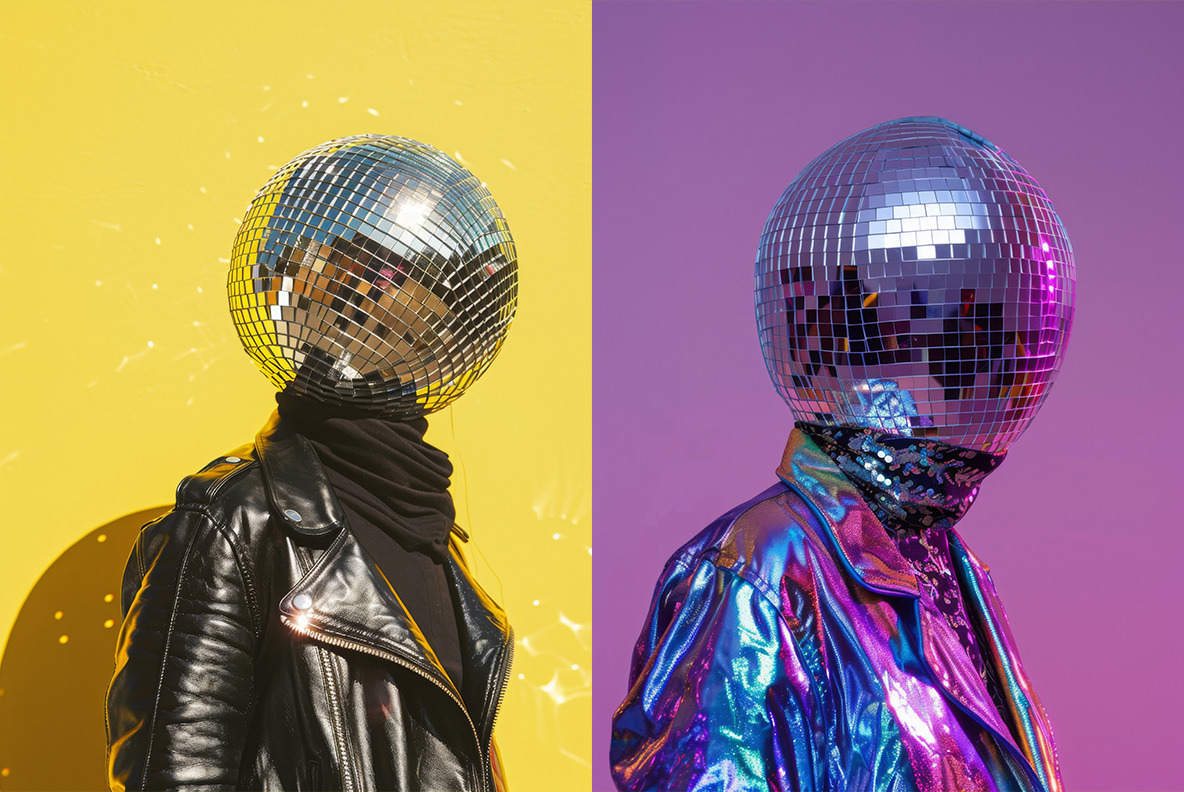 Disco ball heads - 41 images Disco ball heads - 41 images
