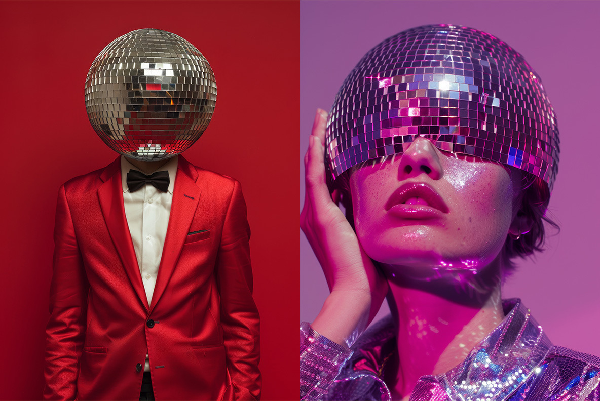 Disco ball heads - 41 images Disco ball heads - 41 images