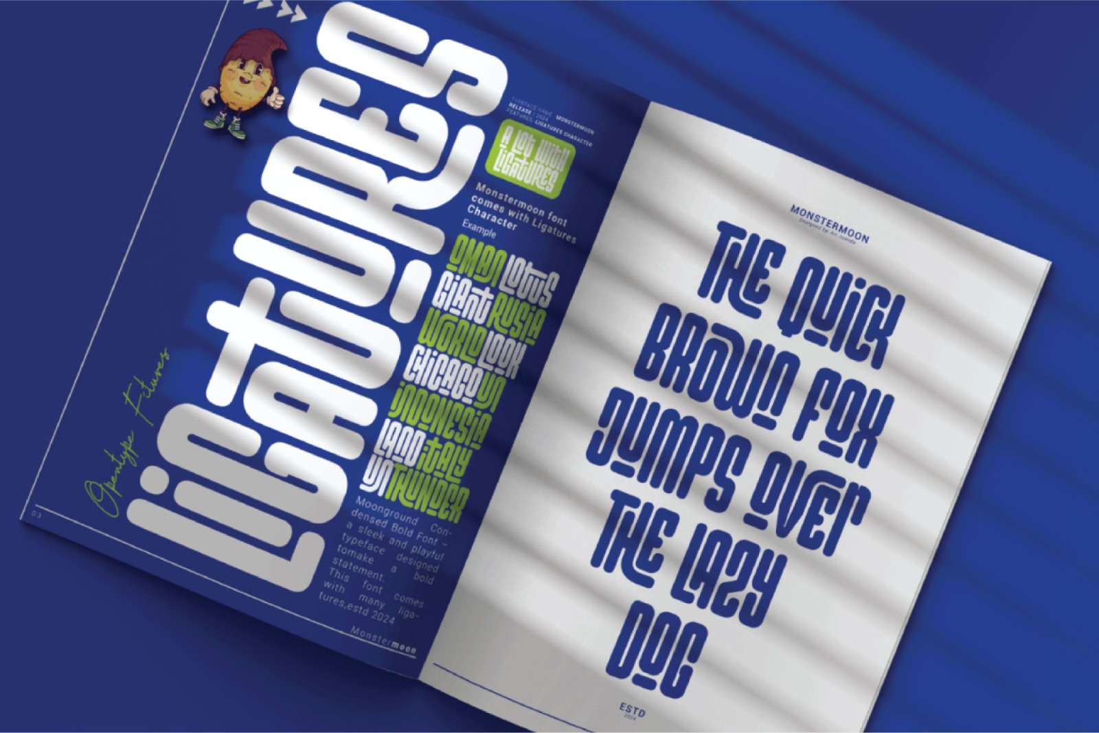 Monstermoon Font Monstermoon Font