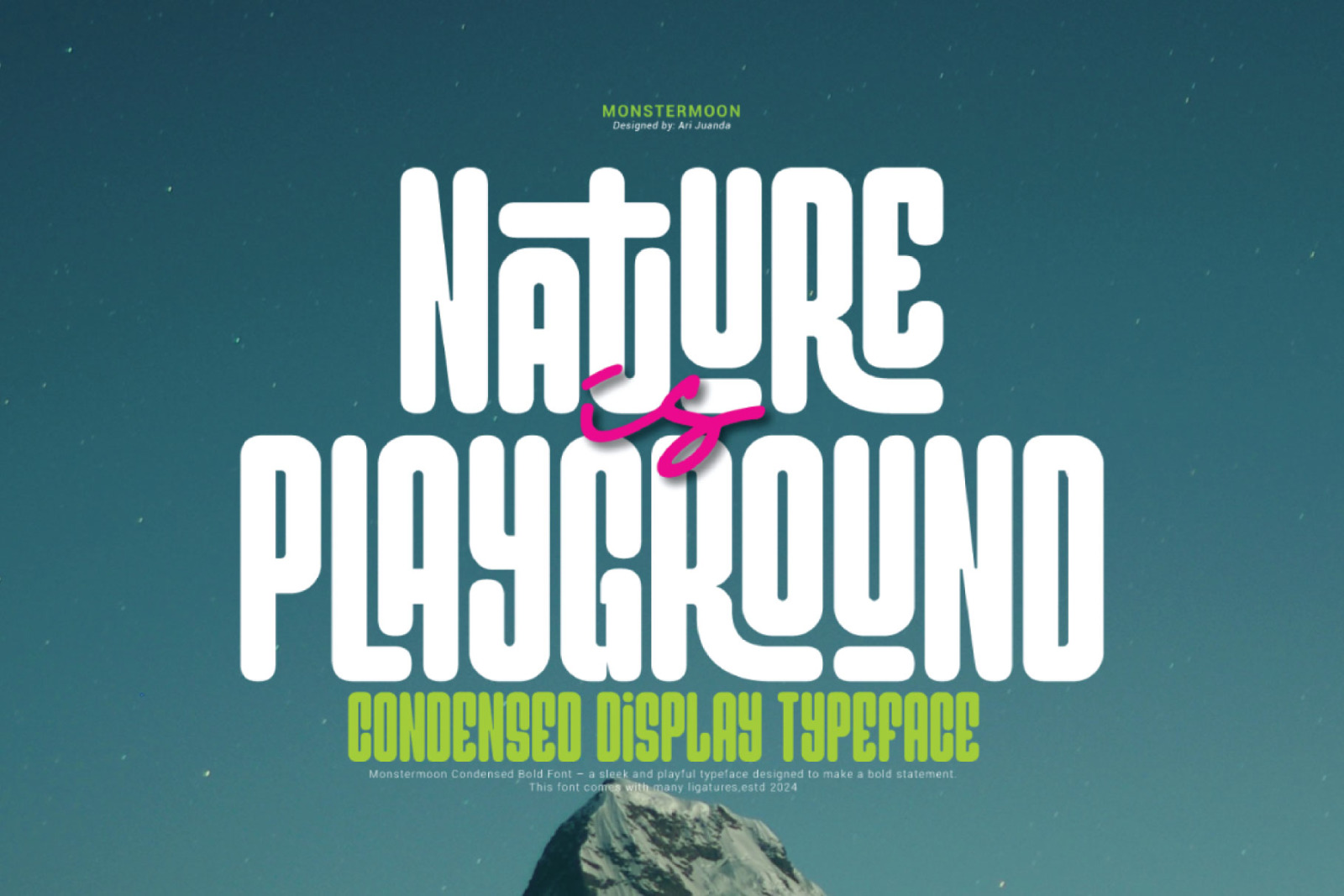 Monstermoon Font Monstermoon Font