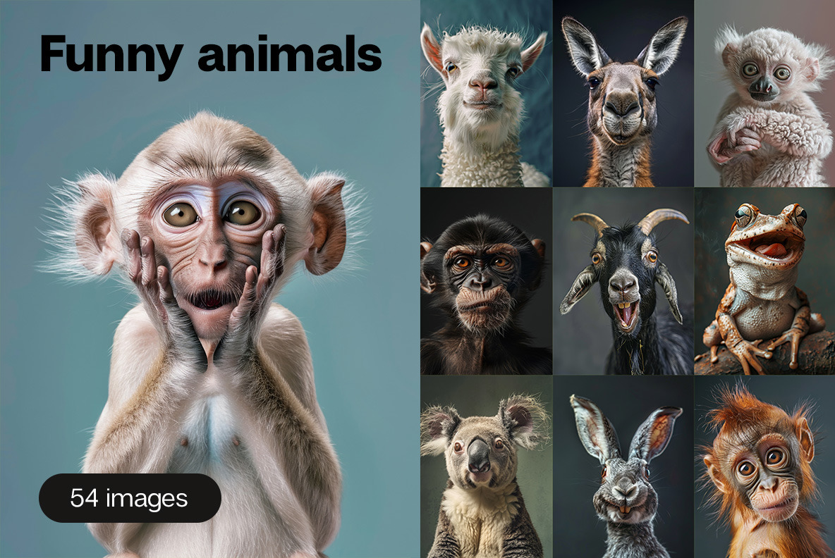 Funny animals - 54 images Funny animals - 54 images