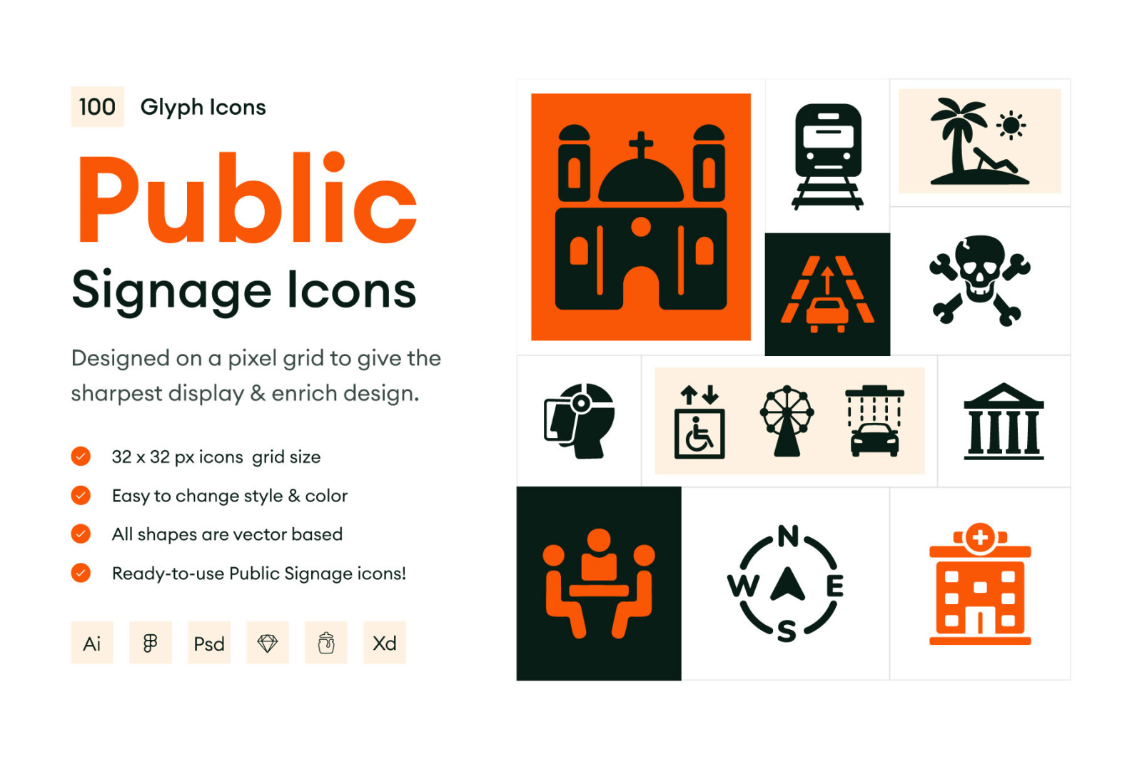 Public Signage Icons Public Signage Icons