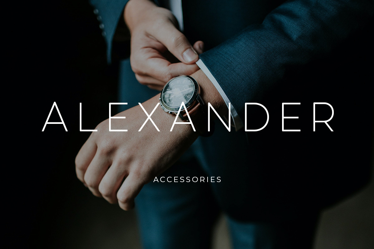 GLAMOUR - Luxury Sans Serif Font