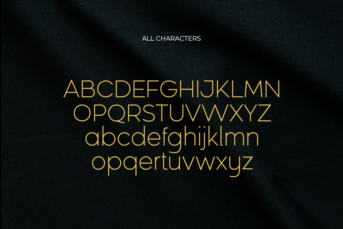 GLAMOUR - Luxury Sans Serif Font