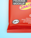 Matte Snack Package Mockup