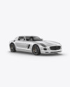 Mercedes-Benz SLS AMG Mockup - Half Side View