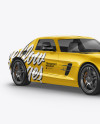 Mercedes-Benz SLS AMG Mockup - Half Side View