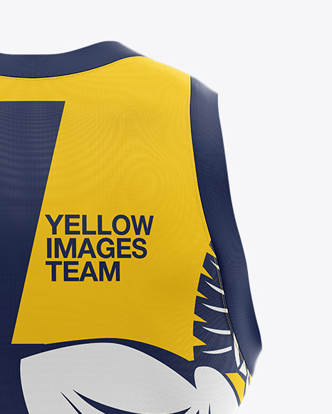 Basketball Kit Mockup - Back View